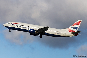 Boeing 737-436 - G-DOCZ - British Airways
