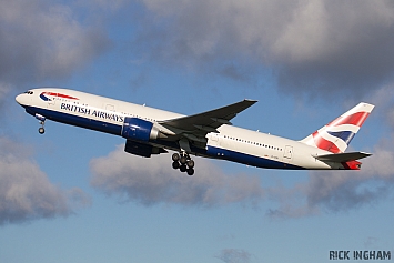 Boeing 777-236ER - G-VIIU - British Airways