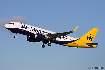 Airbus A320-214W - G-ZBAB - Monarch Airlines