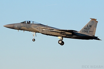 McDonnell Douglas F-15C Eagle - 84-0015 - USAF