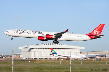 Airbus A340-642 - G-VEIL - Virgin Atlantic