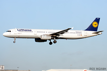 Airbus A321-231 - D-AISP - Lufthansa