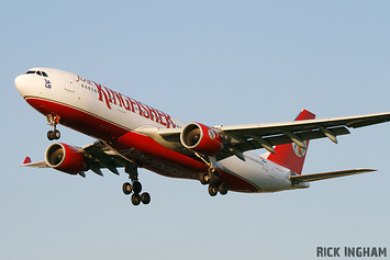 Airbus A330-223 - VT-VJO - Kingfisher Airlines