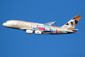 Airbus A380-861 - A6-APC - Etihad Airways