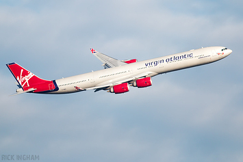Airbus A340-642 - G-VWKD - Virgin Atlantic