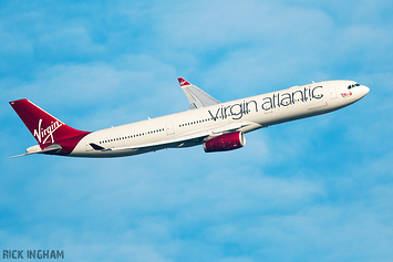 Airbus A330-343X - G-VWAG - Virgin Atlantic