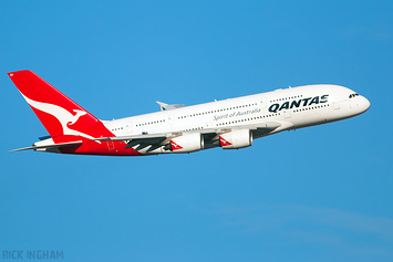 Airbus A380-842 - VQ-OQD - Qantas Airways