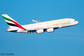 Airbus A380-861 - A6-EES - Emirates