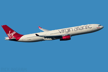 Airbus A330-343X - G-VNYC - Virgin Atlantic