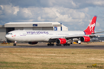 Airbus A340-642 - G-VBLU - Virgin Atlantic