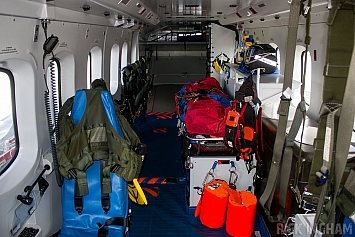 Cabin of Sikorsky S-92A - G-MCGZ - Coast Guard