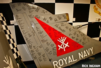 British Aerospace Sea Harrier FA2 tail