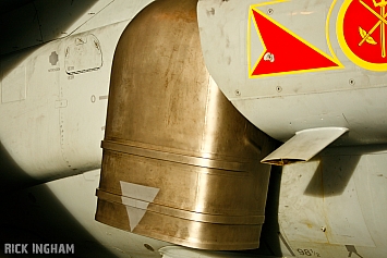 Nozzle of British Aerospace Harrier GR9 - ZG501/72 - RAF