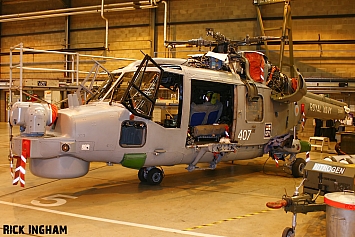 Westland Lynx HMA8 - ZD566/407 - Royal Navy