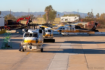 Sikorsky S-70A Firehawk - N15LA + N190LA + N160LA - LA County Fire Department