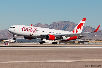 Boeing 767-333/ER - C-GHLU - Air Canada Rouge