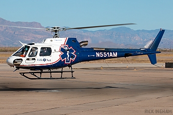 Eurocopter AS350 Squirrel - N551AM - Life Net
