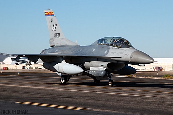 Lockheed Martin F-16D Fighting Falcon - 83-1180 - USAF