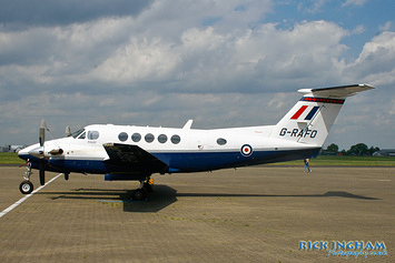 Beech King Air B200 - G-RAFO / ZK455 - RAF