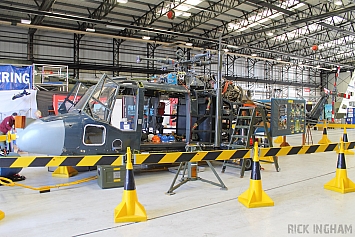 Royal Navy Lynx Training Airframe