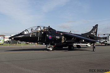 British Aerospace Sea Harrier T8 - ZB604/722 - Royal Navy