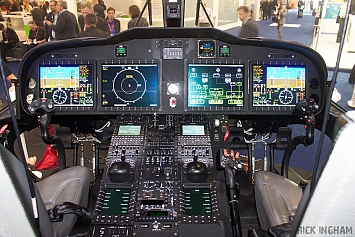 Cockpit of AgustaWestland AW189 - I-PTFF