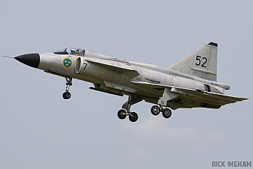 Saab AJS37 Viggen - 7-52/SE-DXN - Swedish Air Force