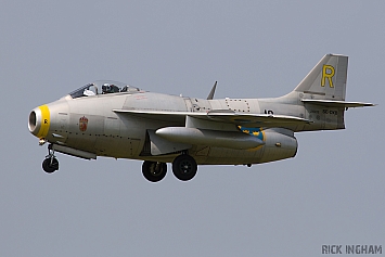 Saab J29F Tunnan - 29670/SE-DXB - Swedish Air Force
