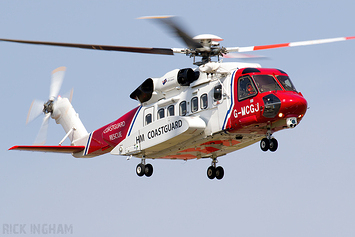 Sikorsky S-92A - G-MCGJ - HM Coast Guard