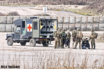 Land Rover Battlefield Ambulance - British Army
