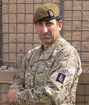 Brigadier James Woodham OBE MC – Commander Task Force Helmand for Op Herrick 19