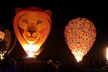 Ultramagic B70 Balloon - G-LEAT 'Simballoon' + Cameron TR84 S1 Balloon - G-UPOI