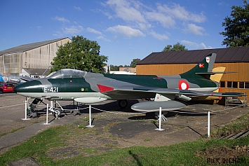 Hawker Hunter F51 - E-421 - Danish Air Force
