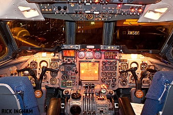 Cockpit of Hawker Siddeley Trident - G-AWZI - British European Airways (BEA)
