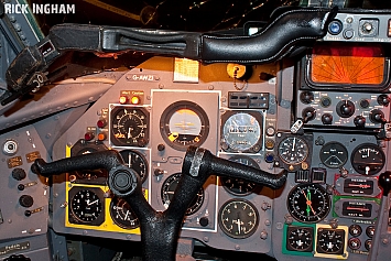 Cockpit of Hawker Siddeley Trident - G-AWZI - British European Airways (BEA)
