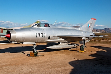 Mikoyan-Gurevich MIG-21 Fishbed - 1101 - Czech Air Force