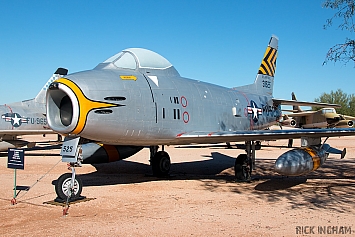 North American F-86H Sabre - 53-1525 - USAF