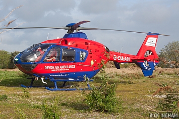 Eurocopter EC135 P2 - G-DAAN - Devon Air Ambulance