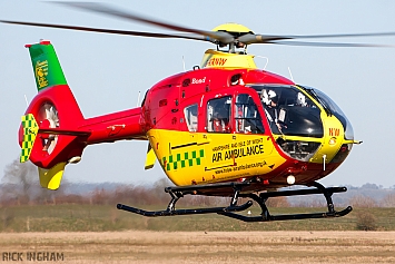 Eurocopter EC135 T2 - G-KRNW - Hampshire and Isle of Wight Air Ambulance