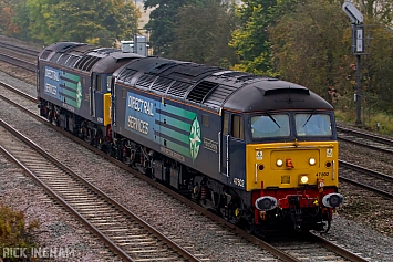 Class 47 - 47802 + 47501 - Direct Rail Services