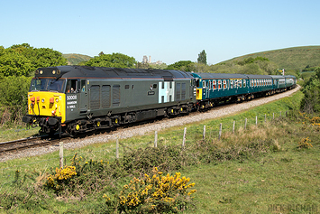 Class 50 - 50008 - Hanson & Hall