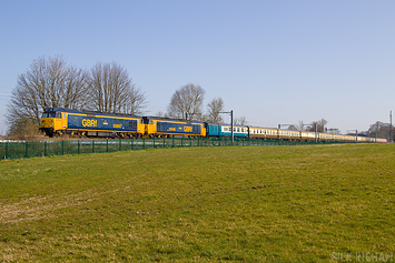 Class 50 - 50007 + 50049 - GBRf