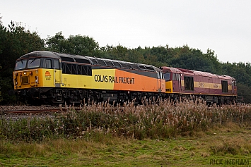 Class 56 - 56302 - Colas Rail + Class 60 - 60096 - EWS