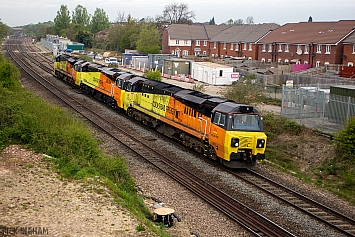 Class 70 - 70810 + 70813 + 70807 - Colas Rail