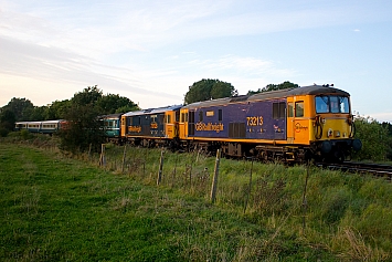 Class 73 - 73213 + 73128 - GBRf