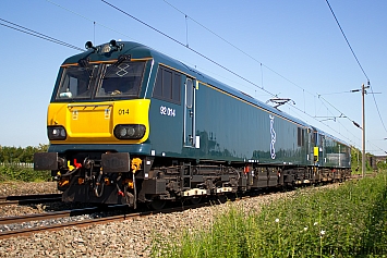 Class 92 - 92014 + 92033 - Caledonian Sleeper
