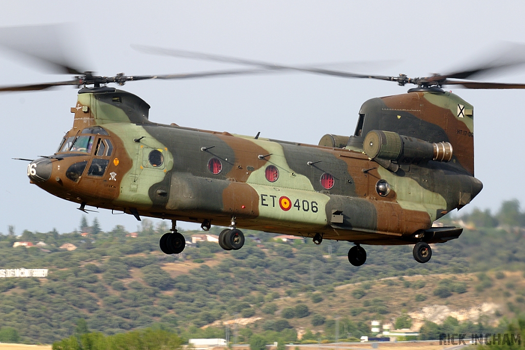 Boeing CH47D Chinook - HT.17-06 / ET-406 - Spanish Army