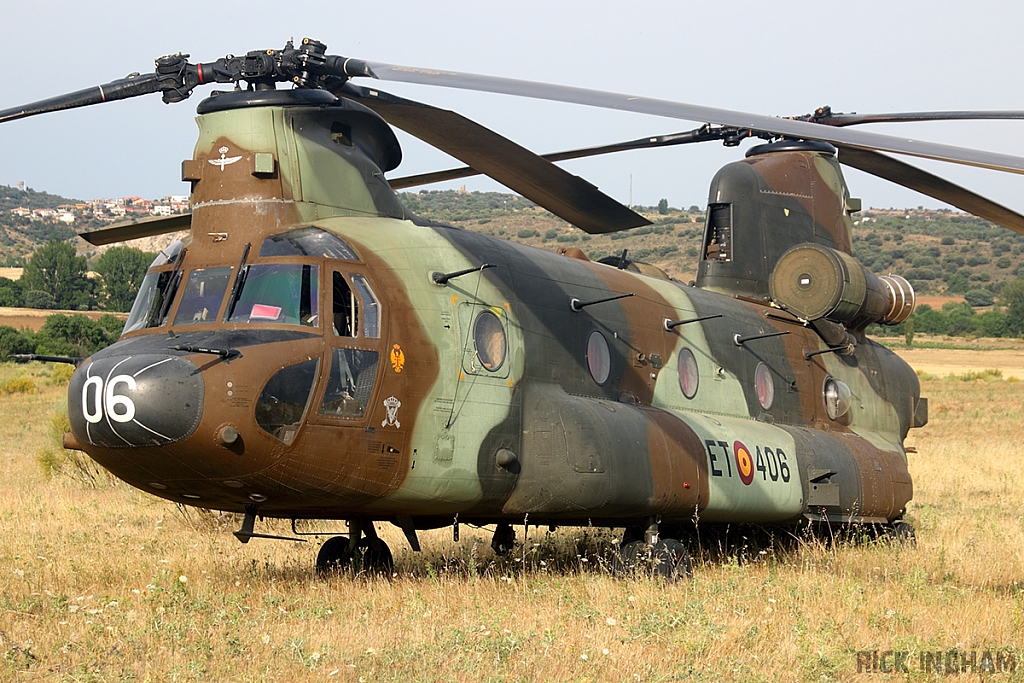 Boeing CH47D Chinook - HT.17-06 / ET-406 - Spanish Army