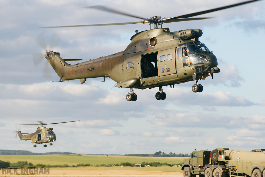 Westland Puma HC1 - XW226 and XW212 - RAF