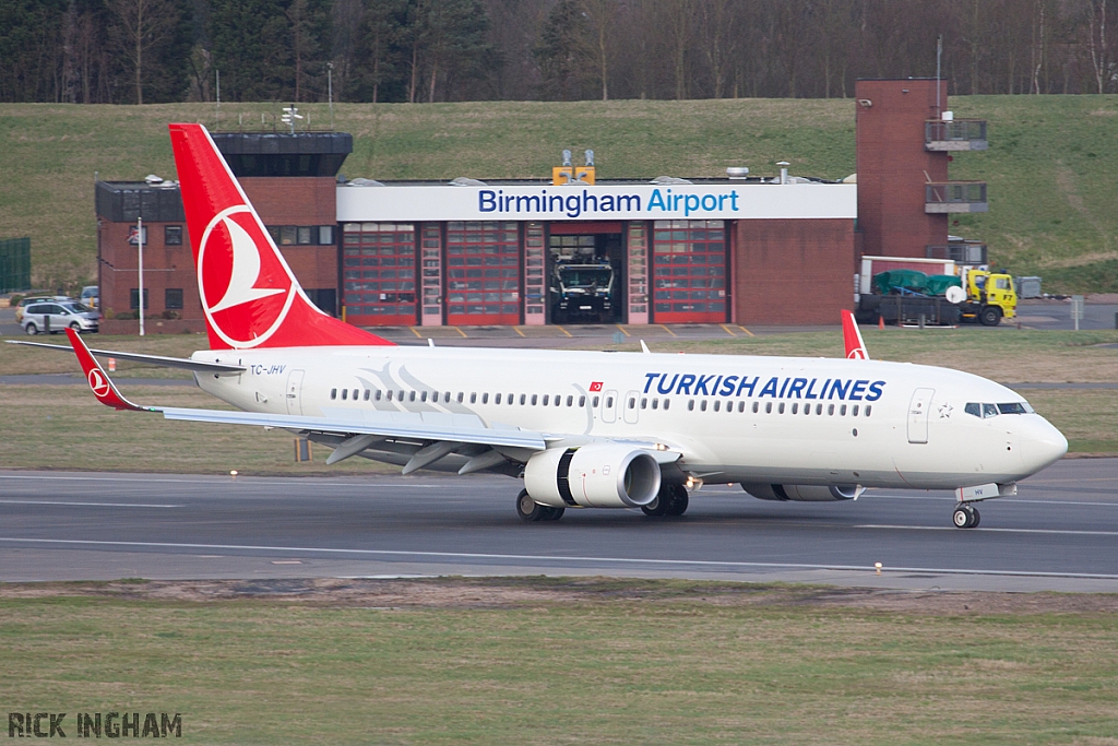 Boeing 737-8F2(WL) - TC-JHV - Turkish Airlines